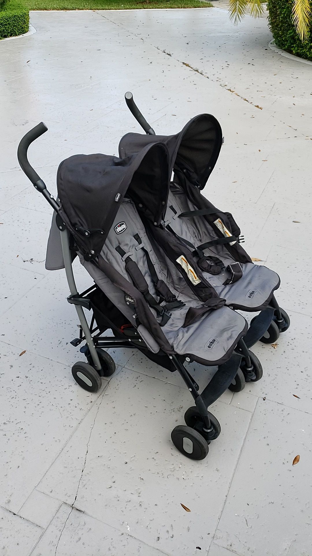 Chicco echo double stroller