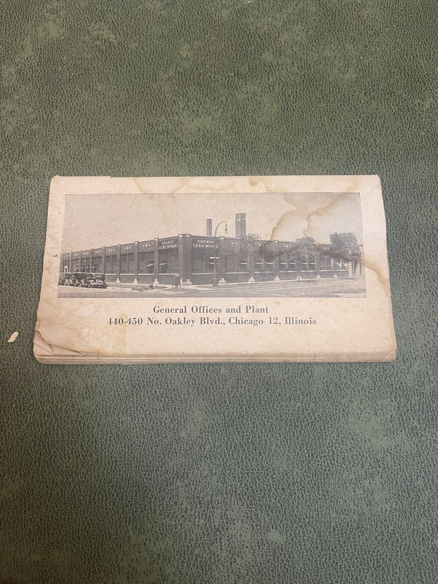 1950 Chicago Gear Works Pocket Price Guide