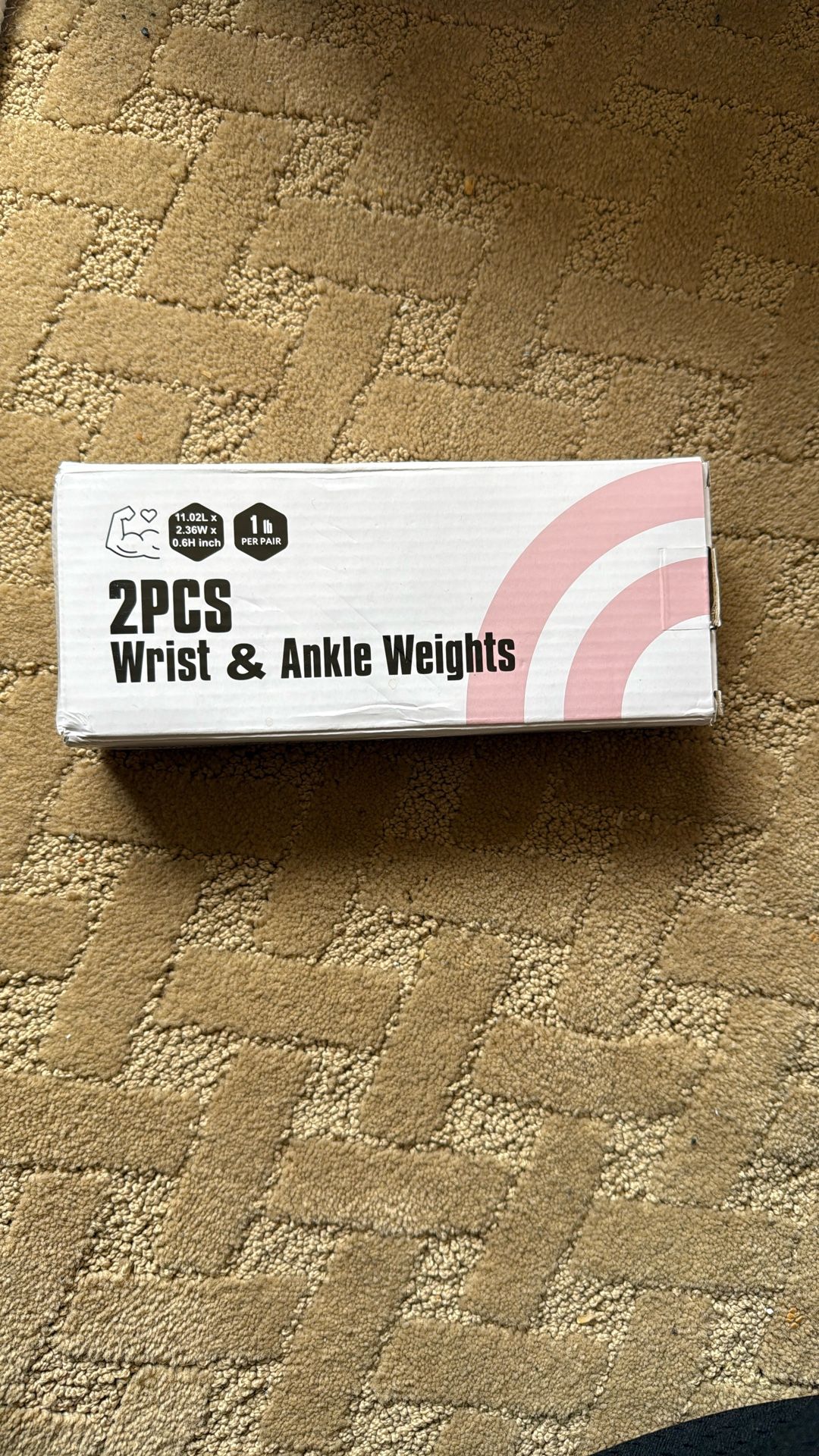 Pilates Ankle/Wrist Weights Black