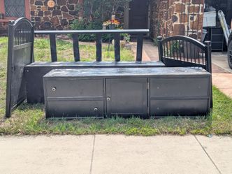 Twin size bed frame