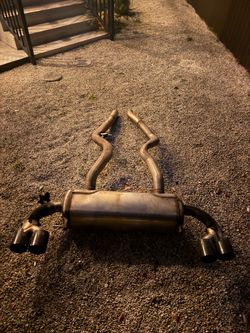 Oem bmw m340 exhaust with carbon tips