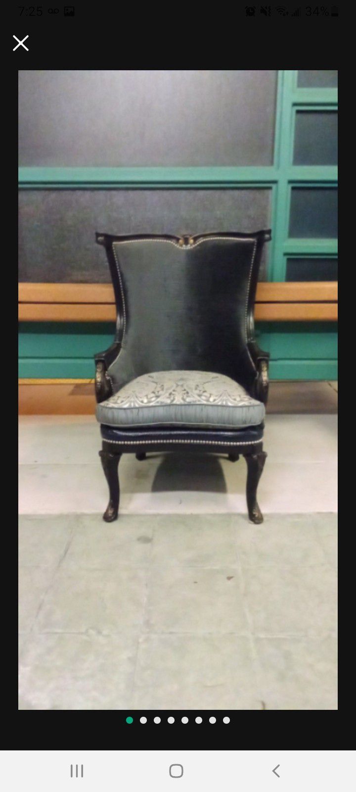 Moussad Wingback Chair  (Like New)