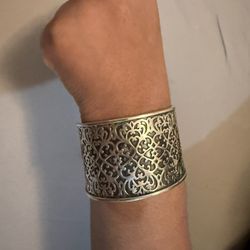 Sterling Silver India Cuff Bracelet 