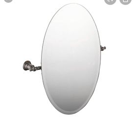 Pegasus Mirrors Estates 24 in. x 26 in. Frameless Wall Mirror