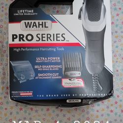 Wahl Pro Series High Performance Ultra Power Heavy Duty Corded Haircutting Kit Hair Cuts 