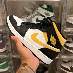 Jordan 1 Mid Pollen