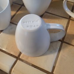 West ELM MUGS 