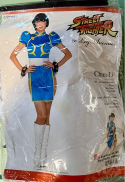 Street fighter Chun-Li Adult Costume