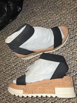 Steve Madden Women’s Wedge Sandals – Cork Platform
