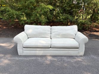 Pottery Barn Sofa – Light Gray – Excellent Condition