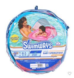 Swim way baby float