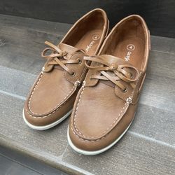 Brand New Cat & jack Leather Kids Moccasins