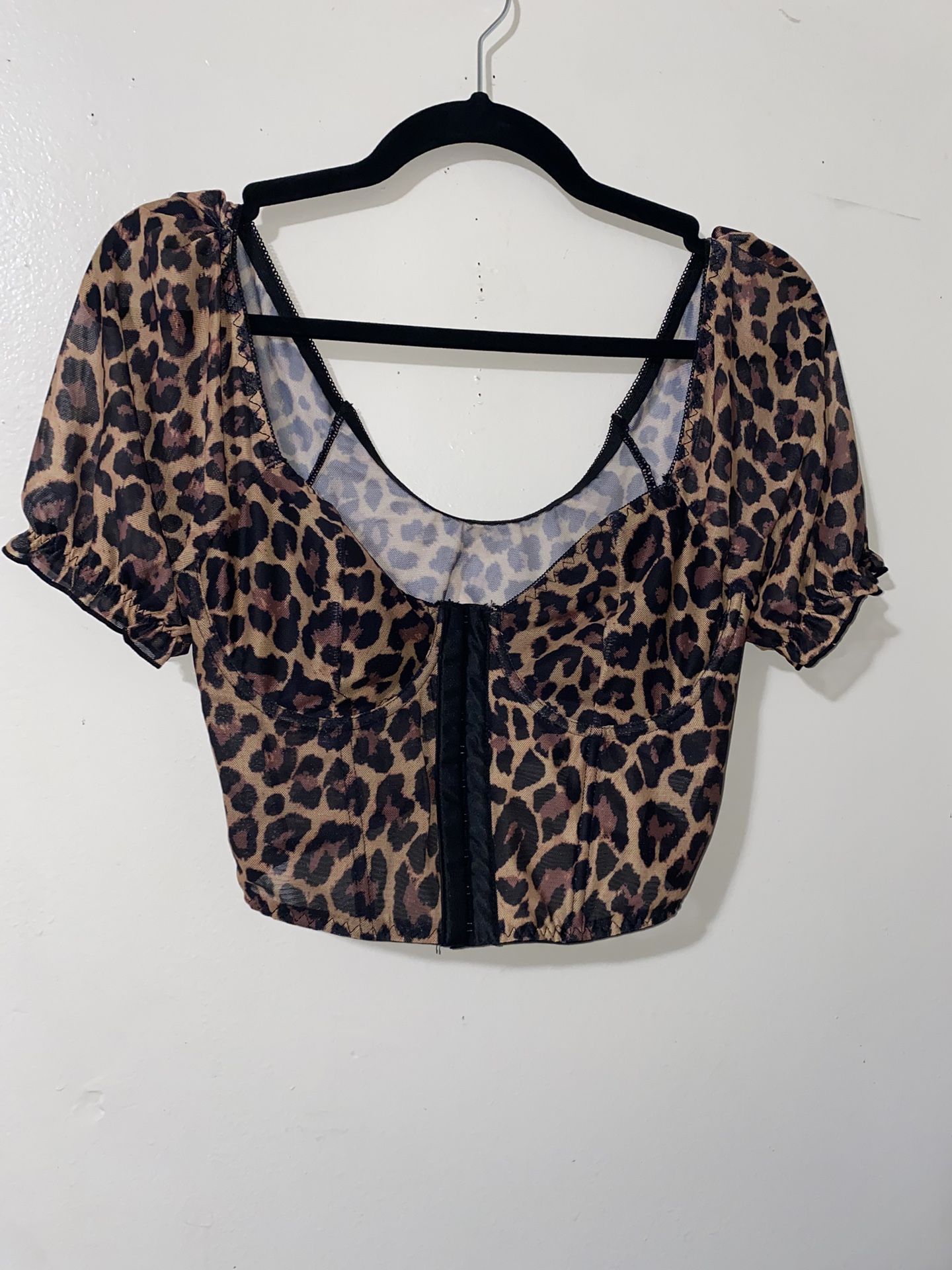 Cheetah Print Top