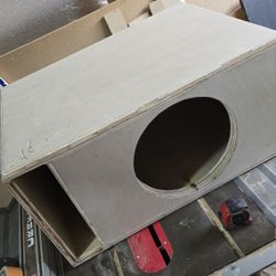 Subwoofer Box For A 12"