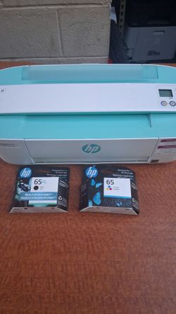 HP Deskjet 3795 all in one wireless printer with new ink included.