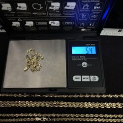 14k Solid Rope Bracelet