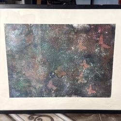 Painting of "Butterflies at Dusk". 22x17