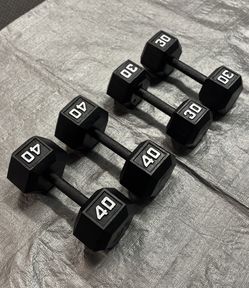 Hex Dumbbells - 140 lbs