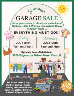 GARAGE SALE ~ Dynasty Lakes