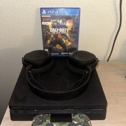 PS4 500GB CONSOLE WITH CALL OF DUTY GAME 