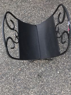 Wrought Iron Fireplace Log Holder 