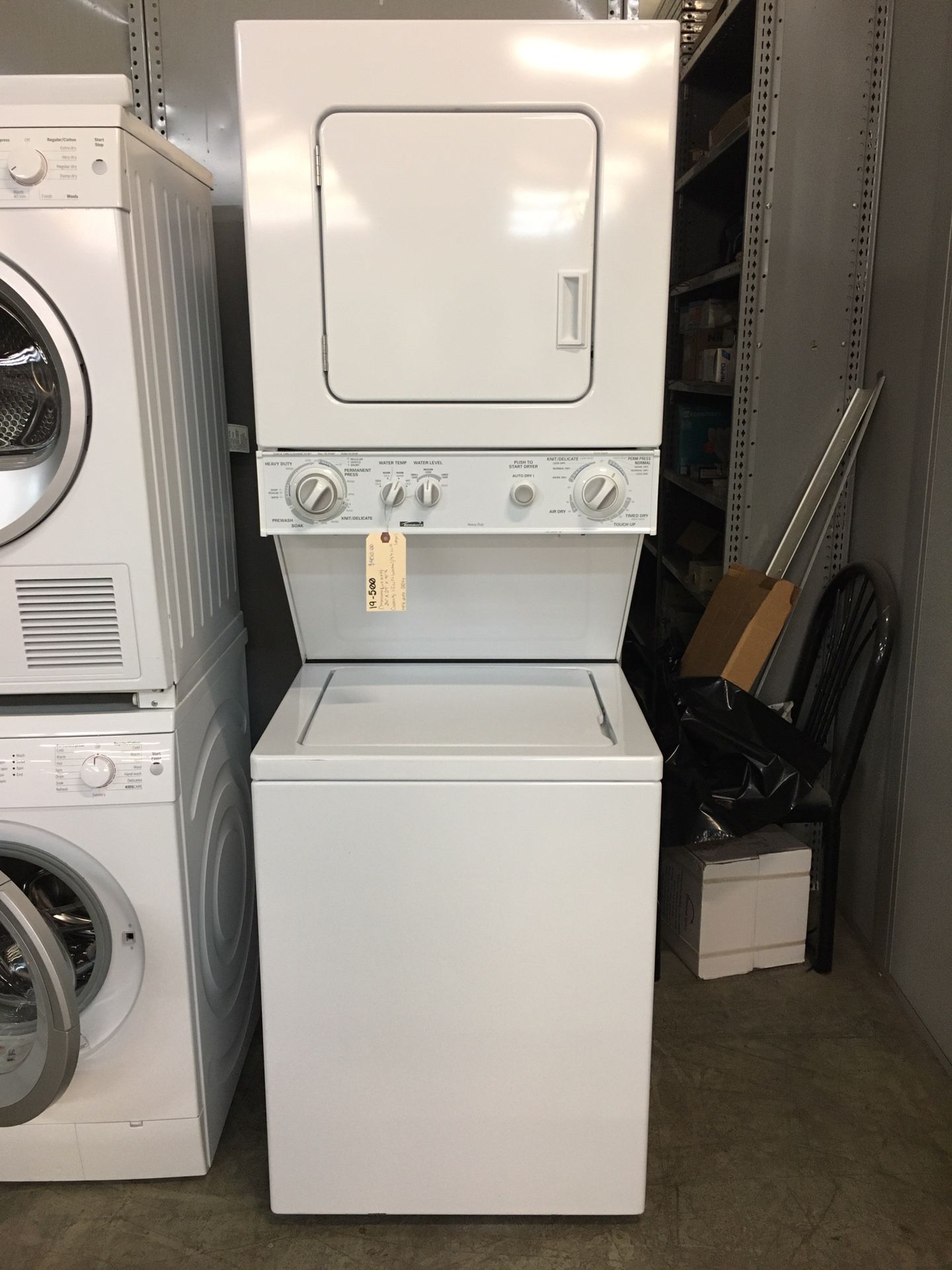 Kenmore 24” stackable washer and dryer