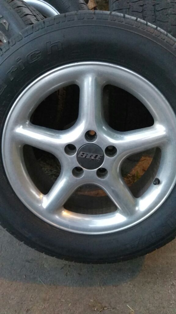 15 inch Eagle Alloy Rims 5x100