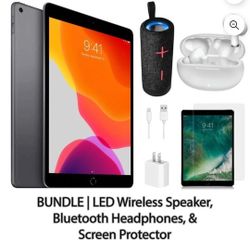 iPad 9.7 Bundle Deal‼️🔥 Free Earbuds/Portable Speaker