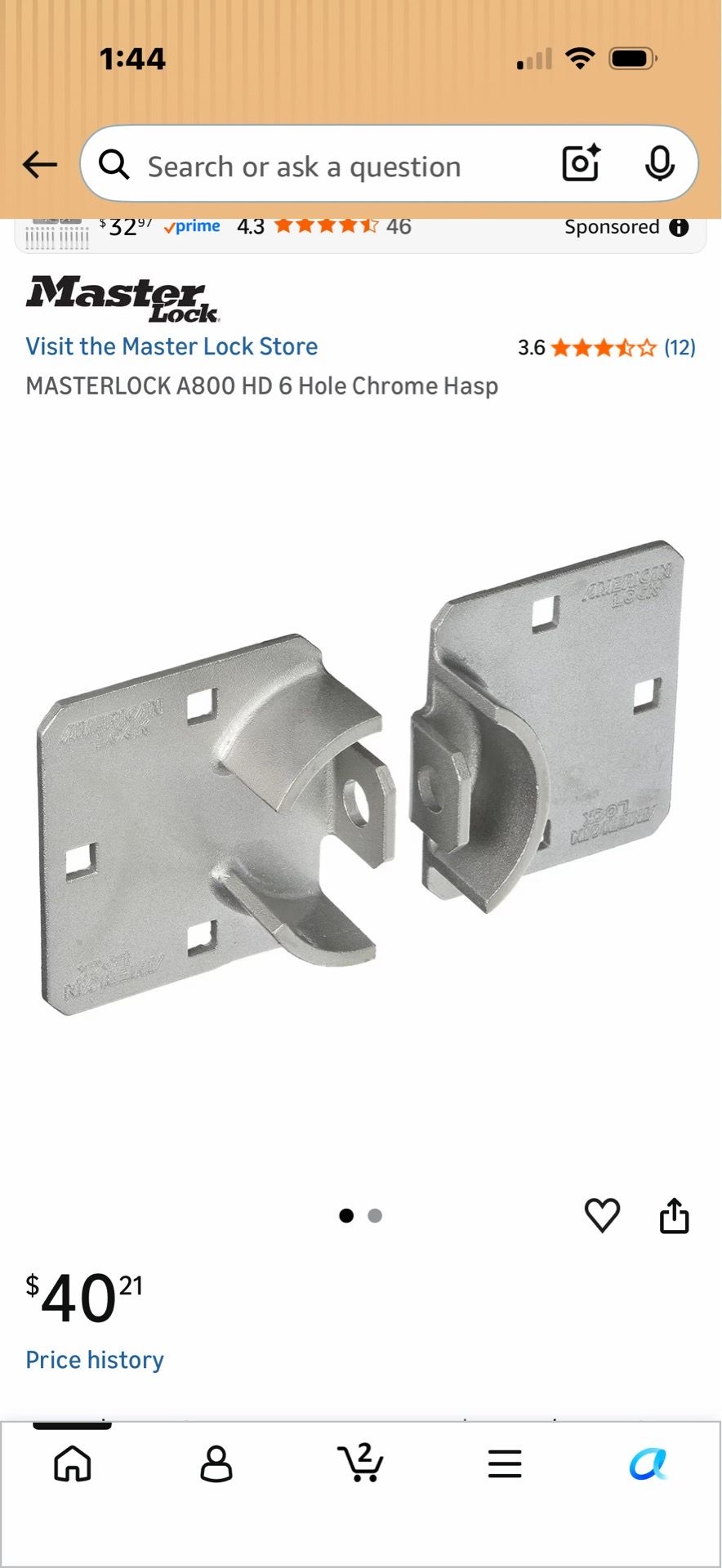 Master lock