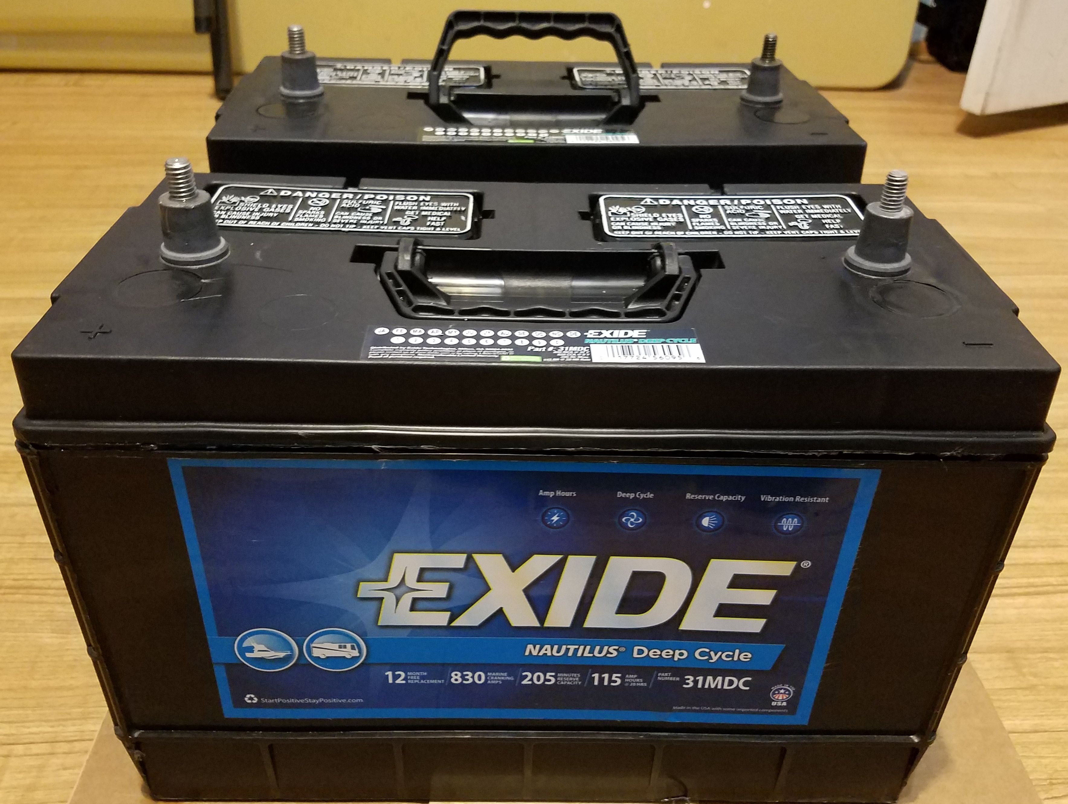 Exide 31MDC Batteries