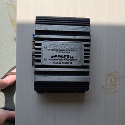 Kenwood 250w Amplifier/ Car Audio