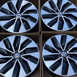 17” Volkswagen VW JETTA Volkswagon GOLF Wheels Rims Rines Factory OEM NEW 