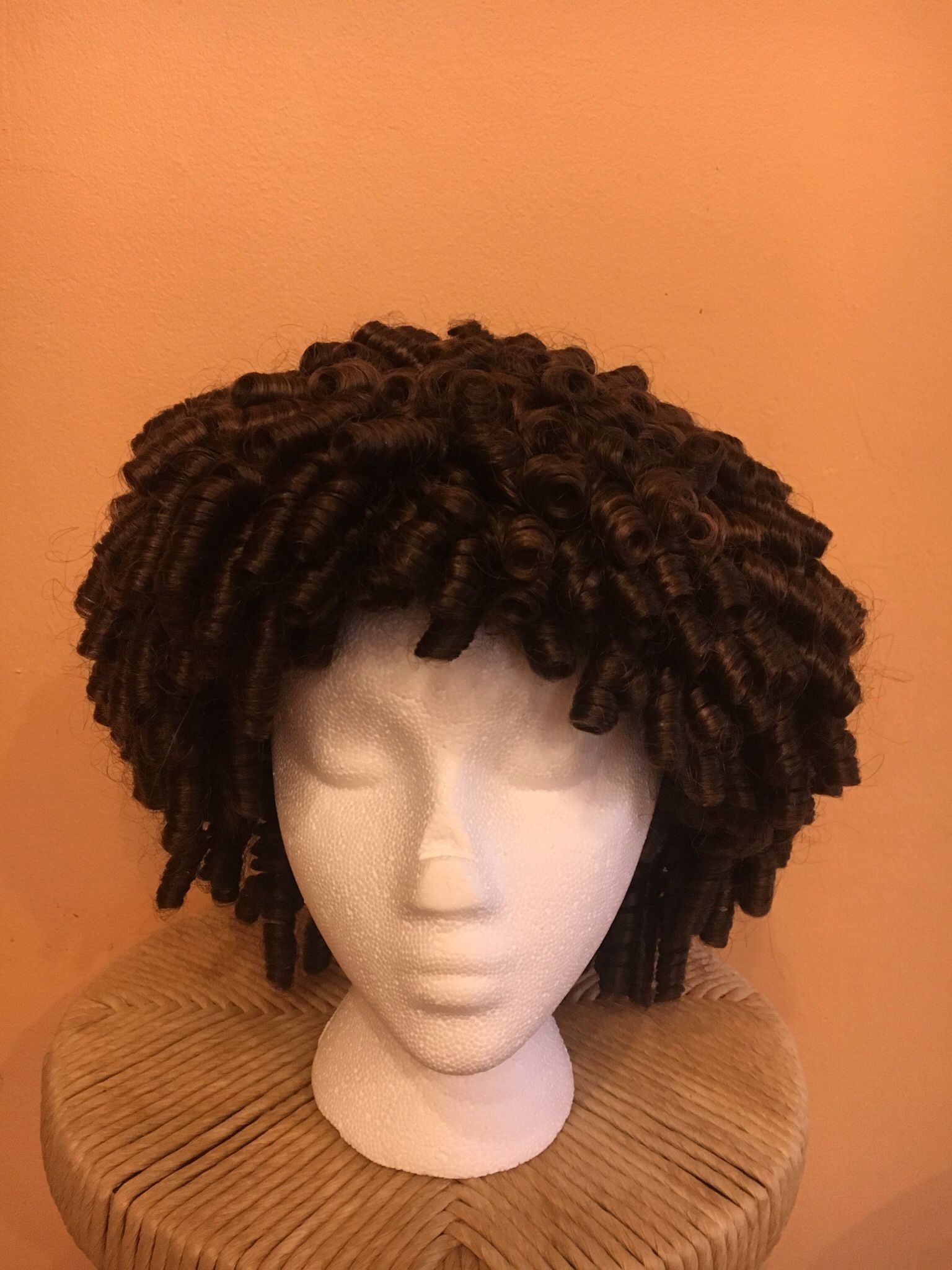 Traditional Brunette Irish Dance Wig