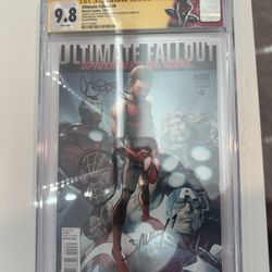 Ultimate Fallout #4 — CGC Signature Series 9.8 | 1st Appearance Miles Morales