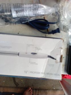 Professional brush iron