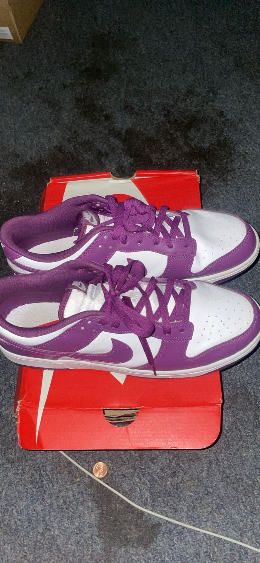 Dunks Size 12 (purple)