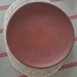 Comal De Barro Rojo 12 Inches