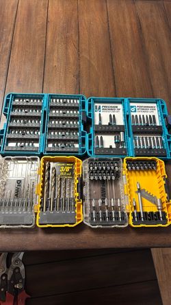Drill bits and impact bits