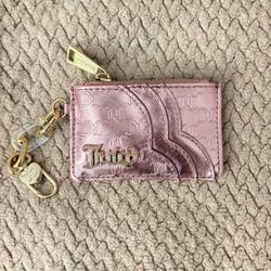 Juicy Couture Pink Keychain Wallet