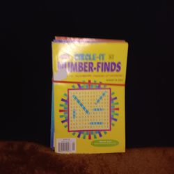 2 Set Of 4 Fill-in And Word Search Puzzle Books