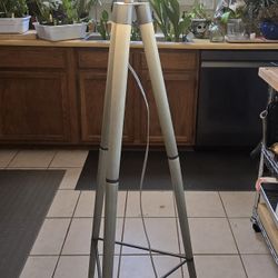 Tripod Metal Lamp 5ft.Tall