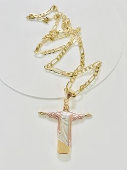 Necklace religious Gold Plated 26 Inches