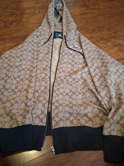 Men's Coach sweatshirt hoodie XL