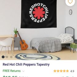 Red Hot Chili Peppers Tapestry

