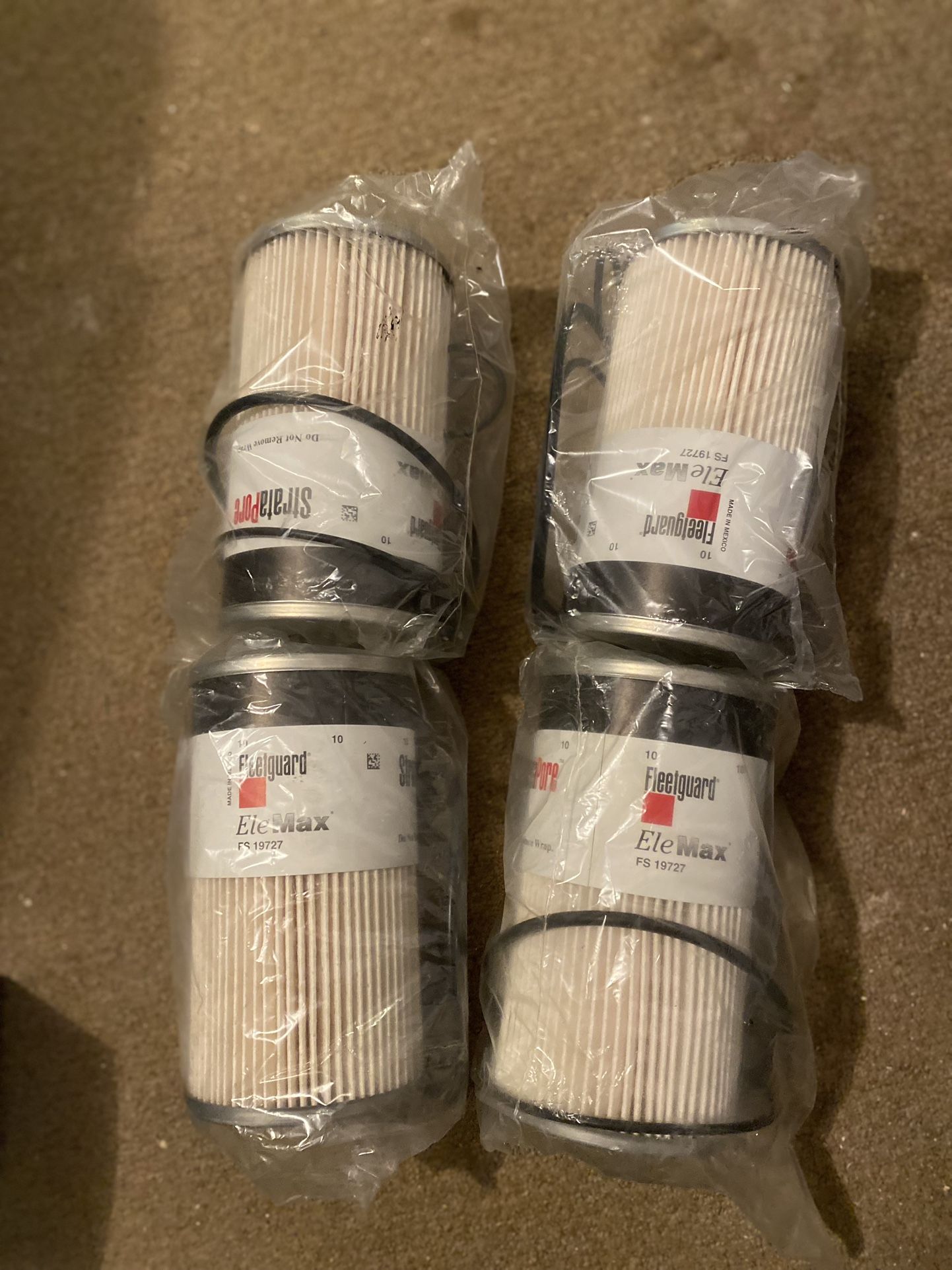 Genuine Fleetguard - Cummins Filtration FS19727 Fleetguard Fuel Filter Water Separator