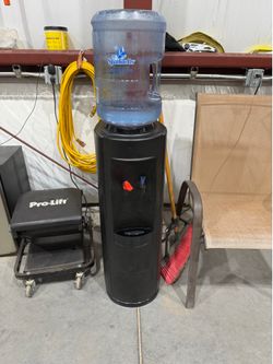 Water cooler and 5 gal bottle