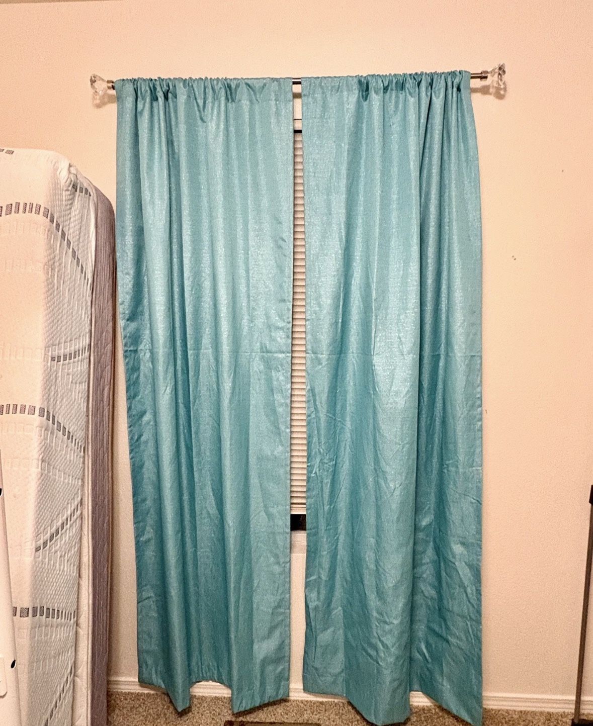 82” Teal Blackout Curtains