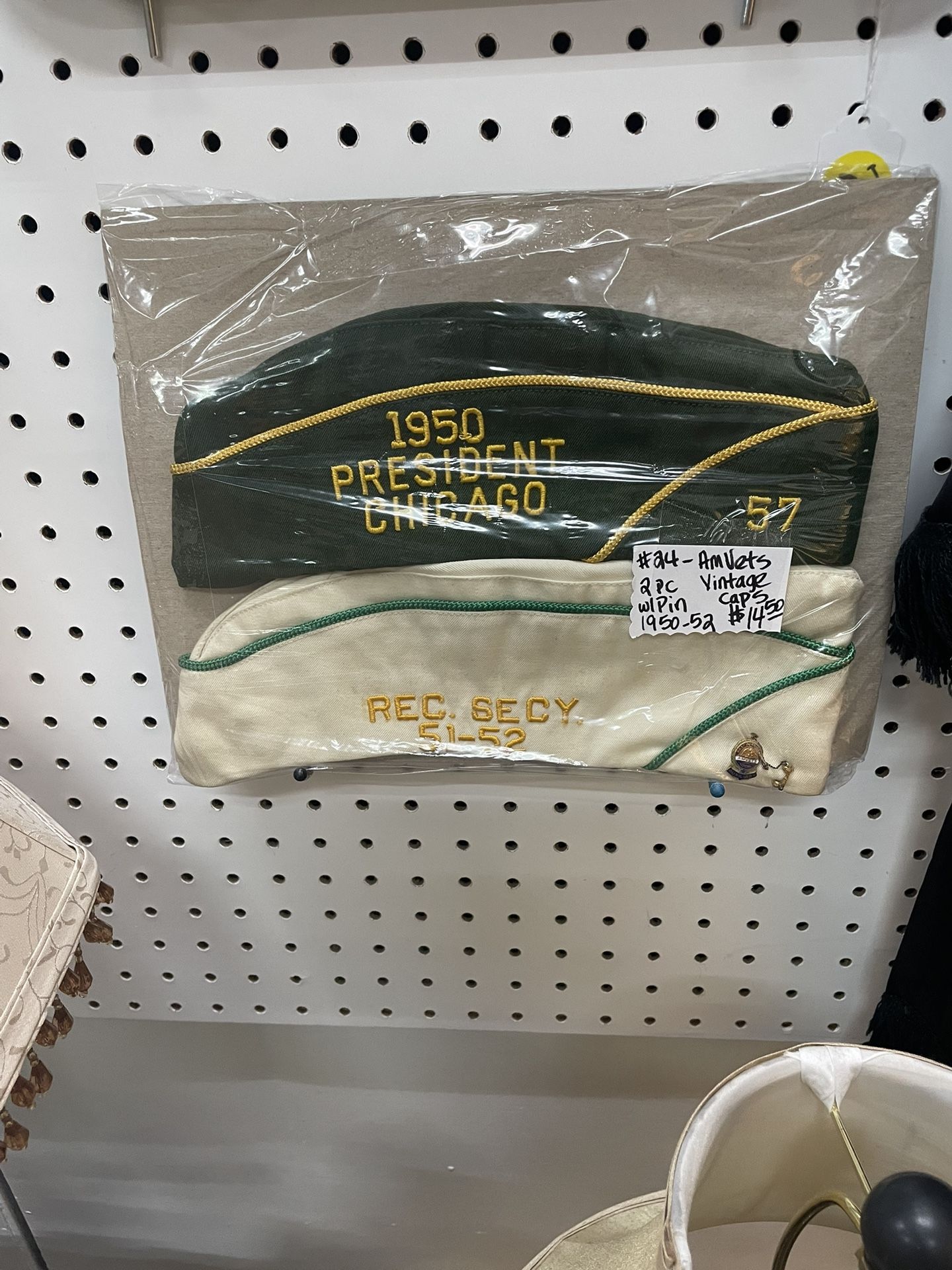 Hats Am Vets Vintage 1950’s