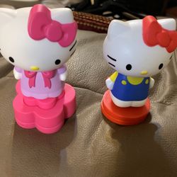 Set Of 2 McDonald’s Vintage Hello Kitty Toys 