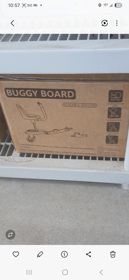 Stroller Buggy Board